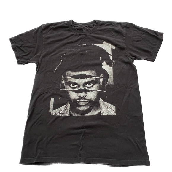 The Weeknd T Shirt Size M Black White XO The Madness 2015 Tour Concert Mens - Picture 1 of 4